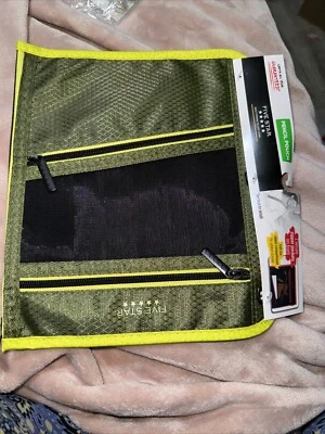 Bolsa de lápiz Acco Five Star para carpeta 3 compartimentos con cremallera 11" x 8 3/4" nueva M29 Foto 1 de 2