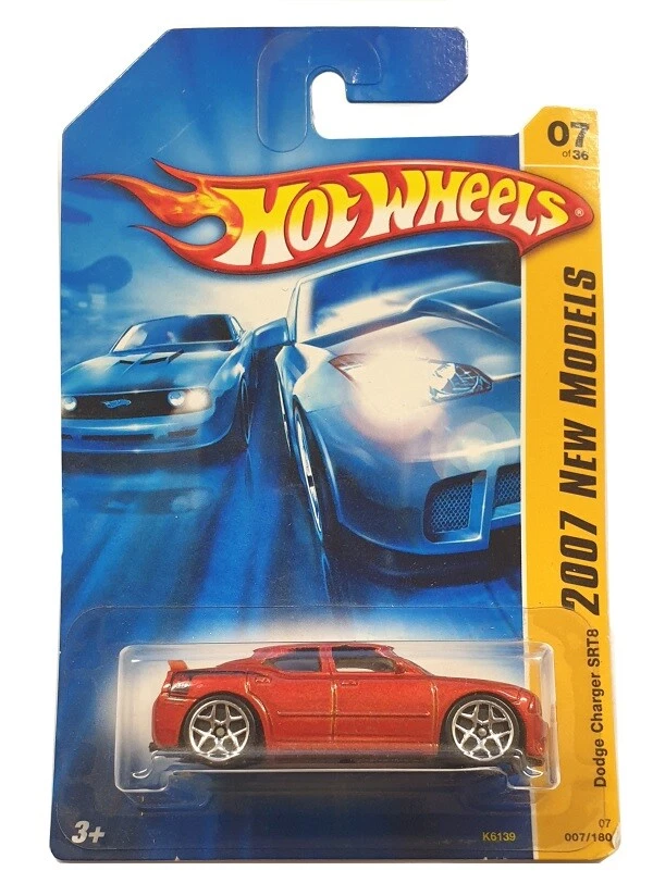 HOT WHEELS 2007 NEW MODELS 07 DODGE CHARGER SRT8 007/180 K6139 - Image 1 of 1