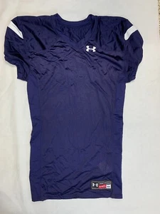 Under Armour Encounter Football Jersey Men's Medium Navy Blue - Picture 1 of 3