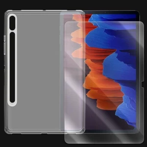 Bubble-Free Screen Protector Soft TPU Case for Samsung Galaxy Tab S8+ SM-X808U - Picture 1 of 1