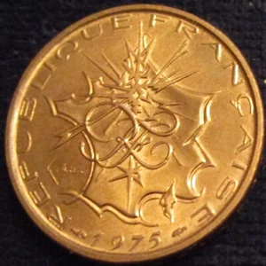 * Gutse * Francia, Quinta Repubblica, 10 Francs 1975, Senza Circolare - Picture 1 of 2