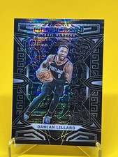 2022-23 Leaf Obsidian Damian Lillard GOLD HOLO Card# 40