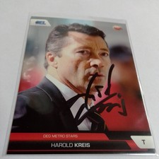 LED Playercard DEG Metro Stars 2008/09 Signed Harold Circle