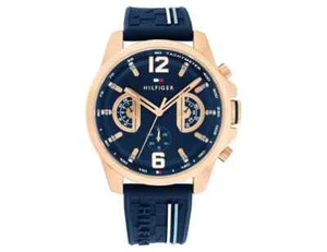 Tommy Hilfiger Sport Tucker Silicone Strap Multi-Function Men’s Watch 1710637 - Picture 1 of 3