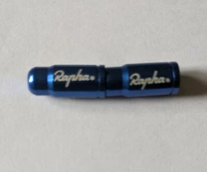 Set of 2 BLUE Alloy Rapha Presta Valve Caps Dust Wheel Crit Pro ENVE RCC Palace - Picture 1 of 1