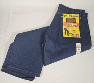 NWT Wrangler 13MWZ Mens 36x30 Pro Rodeo Jean Blue Denim Cowboy Cut Jeans - Bild 1 von 6