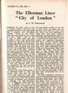 CITY OF LONDON - Ellerman Lines -  SEA BREEZES magazine REVIEW June 1955 - Bild 1 von 4
