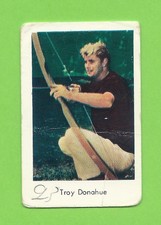 1965 Dutch Gum Card TV-Film-Idoler Troy Donahue