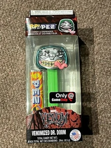 Funko Pop Pez Marvel Venomizado Dr. Doom GameStop Exclusivo VERDE Metálico Nuevo - Imagen 1 de 1