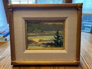 Signed Kevin Macpherson Original Painting Oil On Board  Rising Tide 6" x 8" Oil - Picture 1 of 23