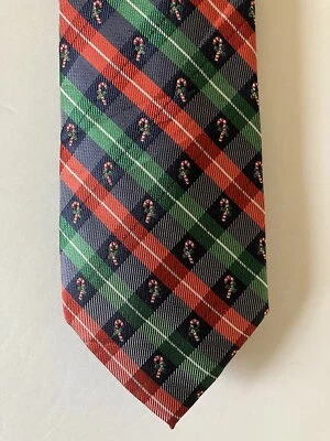 Noel праздник коллекции мужской галстук галстук полиэстер клетку конфеты трость новый с Ярлыками 57» - Изображение 1 из 4