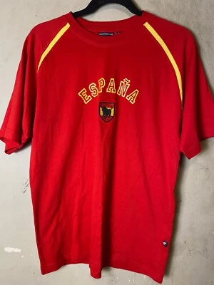 Spain Espana National Football Soccer Shirt Men's M Red Yellow By Benegassi - Image 1 of 4
