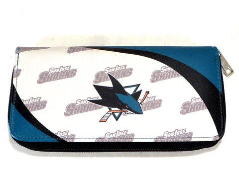 San Jose Sharks NHL Leather Book Wallet Cover