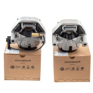OEM Left and Right Side Engine Mounts 4G0199381NT For Audi A6 C7 A7 Quattro 2.0T - Picture 1 of 9
