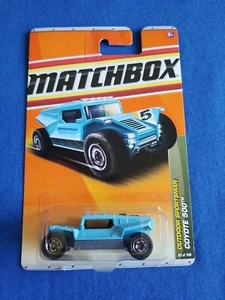 2011 Matchbox COYOTE 500 Light Blue 81/100 GREAT CARD Outdoor Sportsman DRAGON - Imagen 1 de 4