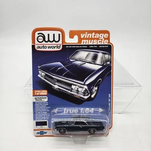 Chevy Chevelle SS 396 1966 EDICIÓN LIMITADA AUTO WORLD MUY BUEN ESTADO RARO - Imagen 1 de 8