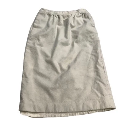 Falda de Lana Pendleton Crema Línea A Talla Desconocida - Clásica, Vintage, Preppy Foto 1 de 4