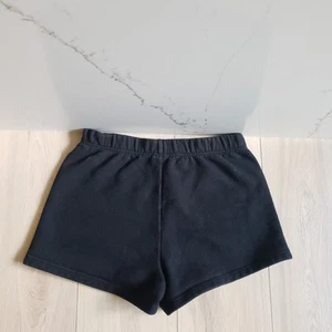 TNA Aritzia Cozy Sweat Fleece Shorts Damen Medium schwarz elastischer Bund kurz - Bild 1 von 8