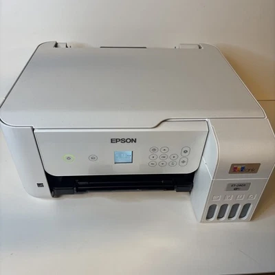 Epson EcoTank ET-2803 Color Inkjet All-In-One Printer - Used very little. - Image 1 of 4