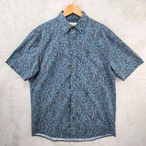 Reyn Spooner Hawaiian Shirt Mens Medium Limited Issue Palm Trees Button Down - Picture 1 of 7