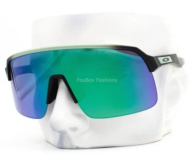 Gafas de sol Oakley Sutro Lite Shield OO9463-4839 mate jade negro desvanecido con estuche Foto 1 de 4