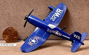Avión CORSAIR F4U-4 A-116 MARINES DE LA SEGUNDA GUERRA MUNDIAL 3,75" FUNDIDO A PRESIÓN Dyna Flites DE COLECCIÓN - Imagen 1 de 4