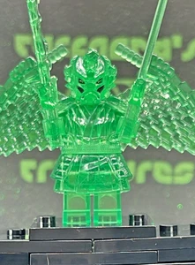 PAD bedruckt Custom LEGO NINJAGO KRISTALLISIERTE SMARAGD VARIANTE Stein Minifigur - Bild 1 von 17