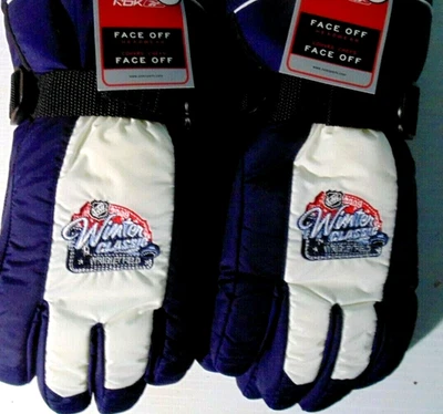 Guantes aislantes de nailon Chicago Blackhawks con pinza clásicos de invierno talla: M nuevos Foto 1 de 4