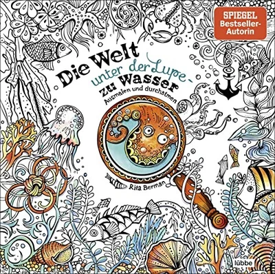 Rita Berman Die Welt unter der Lupe – zu Wasser: Ausmale (Paperback) (UK IMPORT) - Image 1 of 4