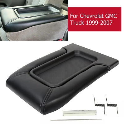 Center Console For 1999-2007 Chevy Silverado Sierra Lid Armrest Latch #19127364 - Image 1 of 4