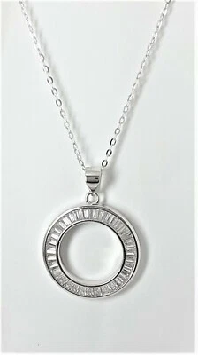 Collana donna in argento con pendente cerchio Lotus Silver LP3115-1/1 - Immagine 1 di 3