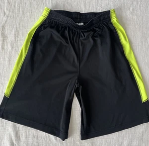 HIBBETT SPORTS Black Neon Stripe Basketball Athletic Shorts (XL) 9” Inseam - Picture 1 of 7
