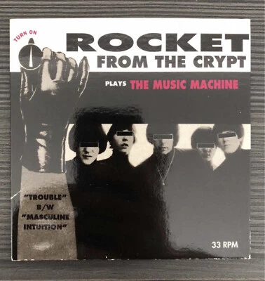 Rocket From The Crypt  Plays The Music Machine Vinyl 5” Rftc - Image 1 of 3
