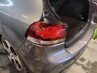 Used Left Outer Tail Light Assembly Fits: 2010 Volkswagen Golf Htbk Outer Quarte