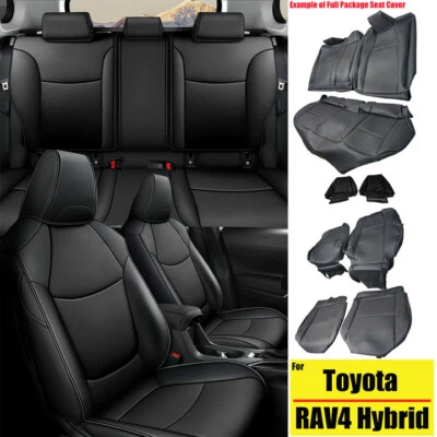 (All inclusive Custom)Car 5-Seat Covers Cushion For Toyota RAV4 Hybrid 2019-2024 Foto 1 de 4
