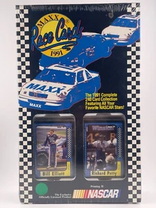Bill Elliot & Richard Petty Maxx Race Cards 240 Complete Set 1991 NEW SEALED - Picture 1 of 4