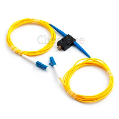 Mechanical Variable Adustable Optical SM Simplex LC UPC Fiber Attenuator 0-60dB - Image 1 of 4
