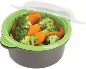 Progressive International Microwave Mini Steamer Gray - Picture 1 of 2