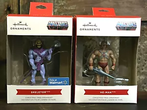Hallmark He-Man Esqueleto Adorno de Navidad Set 2021 Masters of the Universe Nuevo - Imagen 1 de 4