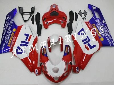 Fila ABS Injection Mold Bodywork Fairing Kit Panel for Ducati 749/999 2003 2004 - Image 1 of 4