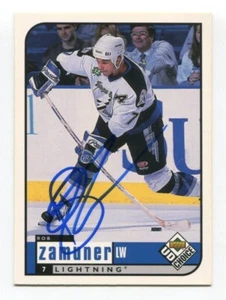 1998 Upper Deck Choice Rob Zamuner Signed Card Hockey Autograph AUTO #7 - Picture 1 of 2