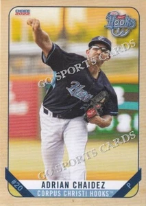 Corpus Christi Hooks 2022 Adrian Chaidez radiocontrol novato Houston Astros - Imagen 1 de 1