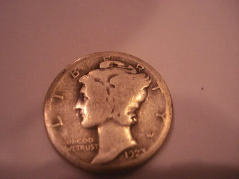 1923-S-MERCURY DIME-F-946 Cover