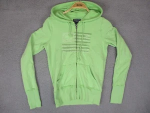 Ralph Lauren Polo Sweater Women Small White Full Zip Long Sleeve Hoodie Comfort - Picture 1 of 14