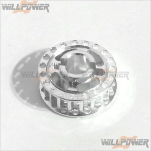Alum. Drive Pully 19T #22172 (RC-WillPower) HOBAO Hyper GPX4 - Picture 1 of 2