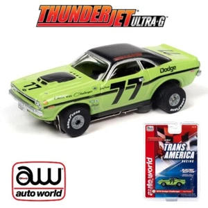 Auto World Thunderjet Sam Posey 1970 Dodge Challenger HO Scale Slot Car New - Picture 1 of 5