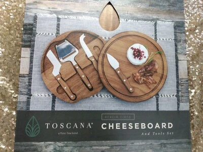 Picnic Time Toscana BRIE Cheese Cutting Board and Tool Set Tillamook  - Image 1 of 3