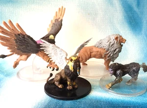 Griffon Androsphinx Fleecemane Lion Dungeons & Dragons Miniatur s840 - Bild 1 von 3