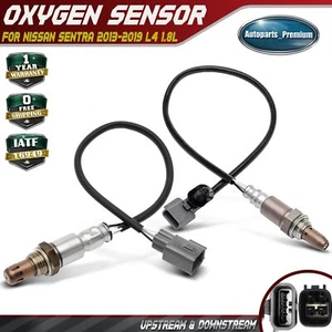 2Pcs Upstream & Downstream O2 Oxygen Sensor for Nissan Sentra 2013-2019 L4 1.8L - Picture 1 of 11