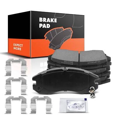 4pcs Front Side Ceramic Brake Pads for Subaru Legacy 1990-1996 Impreza 1993-1996 - Image 1 of 4